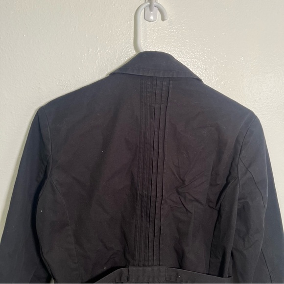 Vintage Lucky Brand Button Down Shirt Jacket Black M - Picture 6 of 8